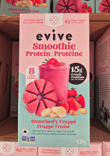 Evive Strawberry Frappe Smoothie Protein - 1 x 1.2 Kilos